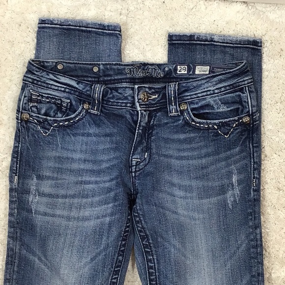 Miss Me JW531052 skinny classic jeans 29 - Picture 6 of 11